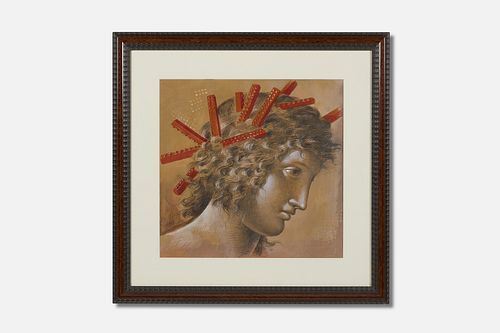 Untitled (portrait) by Carlo Maria Mariani, 1990s