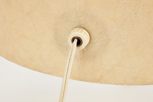 Artwork by Bill Lam, Table lamp, Made of Fiberglass, birch