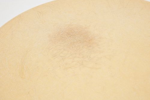 Artwork by Bill Lam, Table lamp, Made of Fiberglass, birch