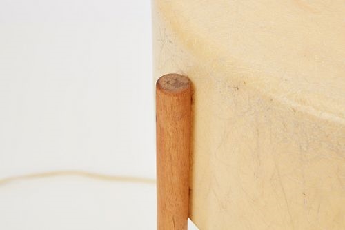 Artwork by Bill Lam, Table lamp, Made of Fiberglass, birch