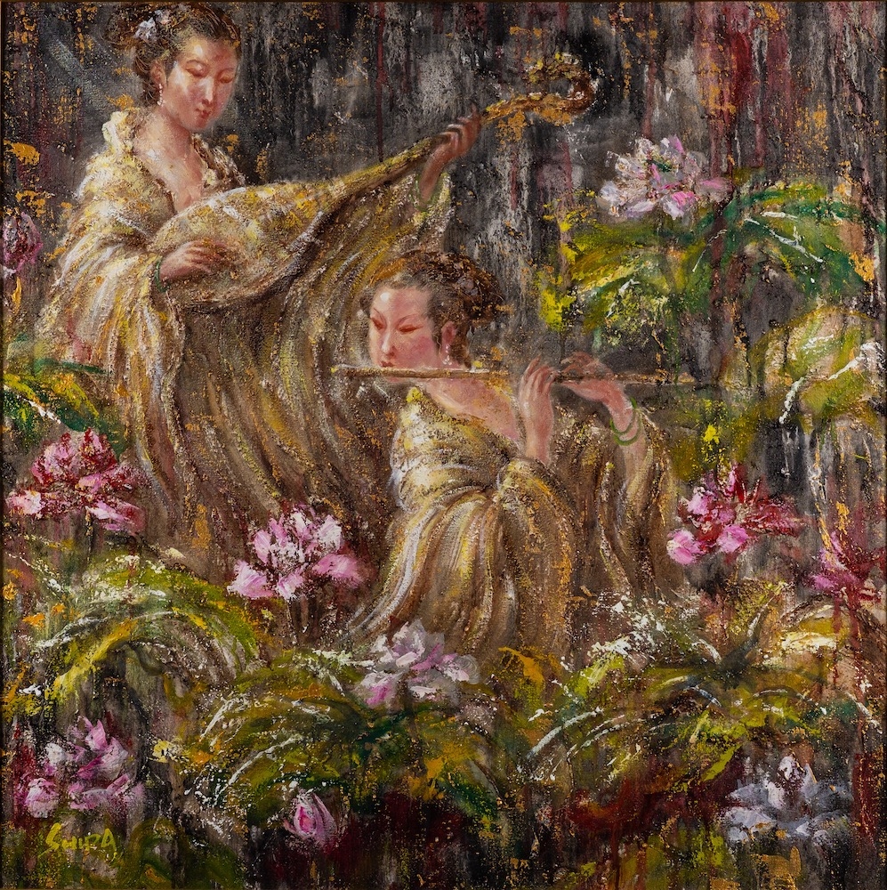 shida-xue-three-paintings-portraying-women-subject-matters-include