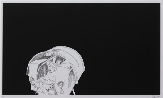 Laika by Peter Hennessey, 2005