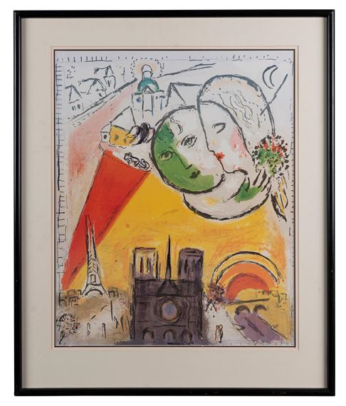 Marc Chagall、La Mariee de Notre-Dame La mariée de Notre-Dame par Marc Chagall sur artnet