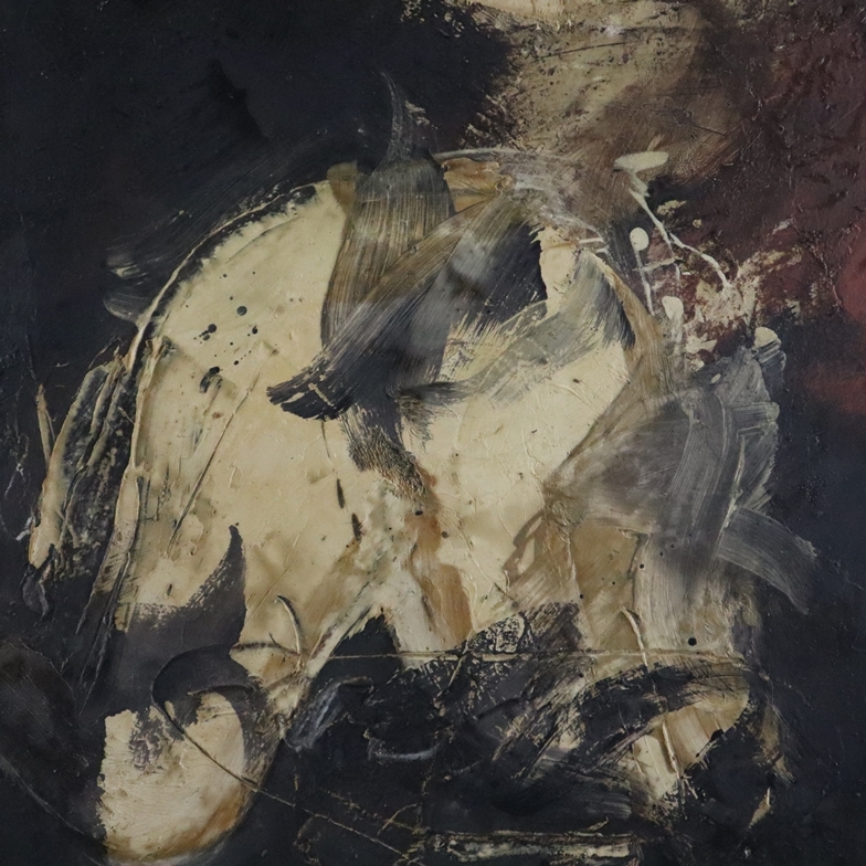 Artwork by Alain Grosajt, „CԳٰ“, Made of Oil on canvas