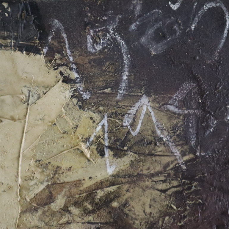 Artwork by Alain Grosajt, „CԳٰ“, Made of Oil on canvas