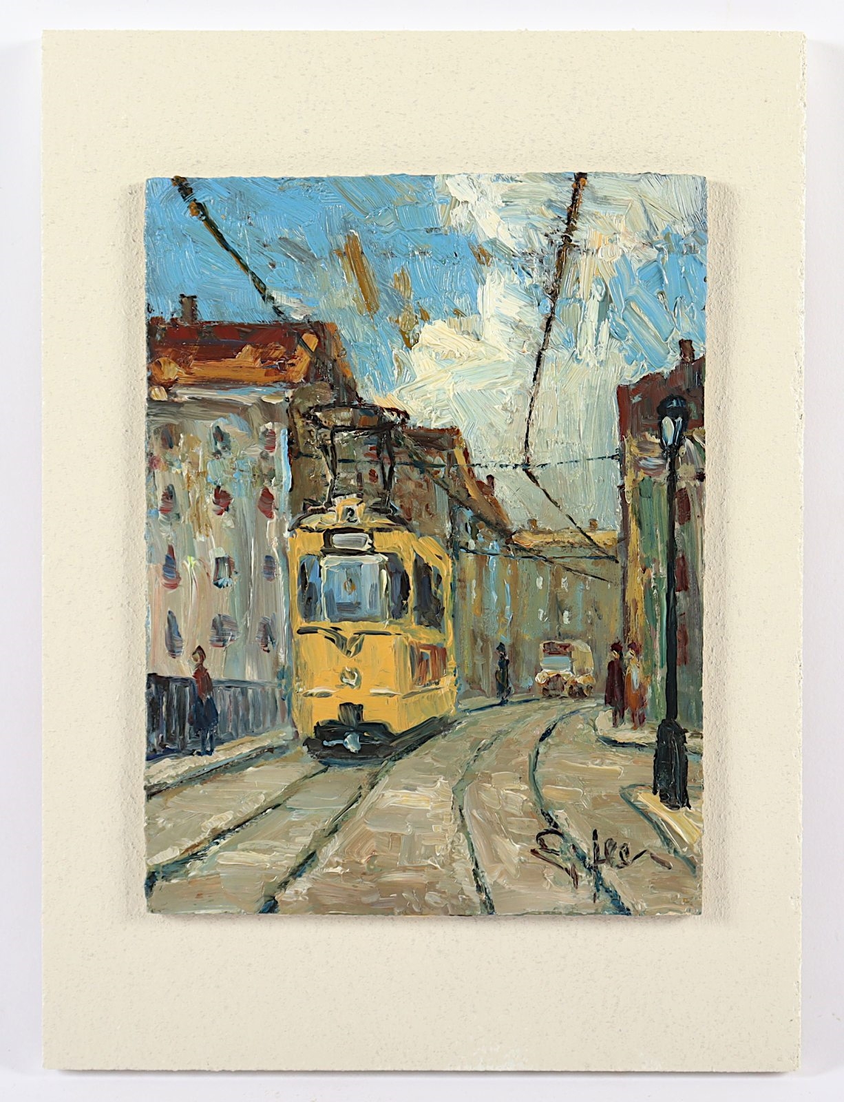 Artwork by Eitler Arthur, Artur (1914-2014), Made of oil on wood