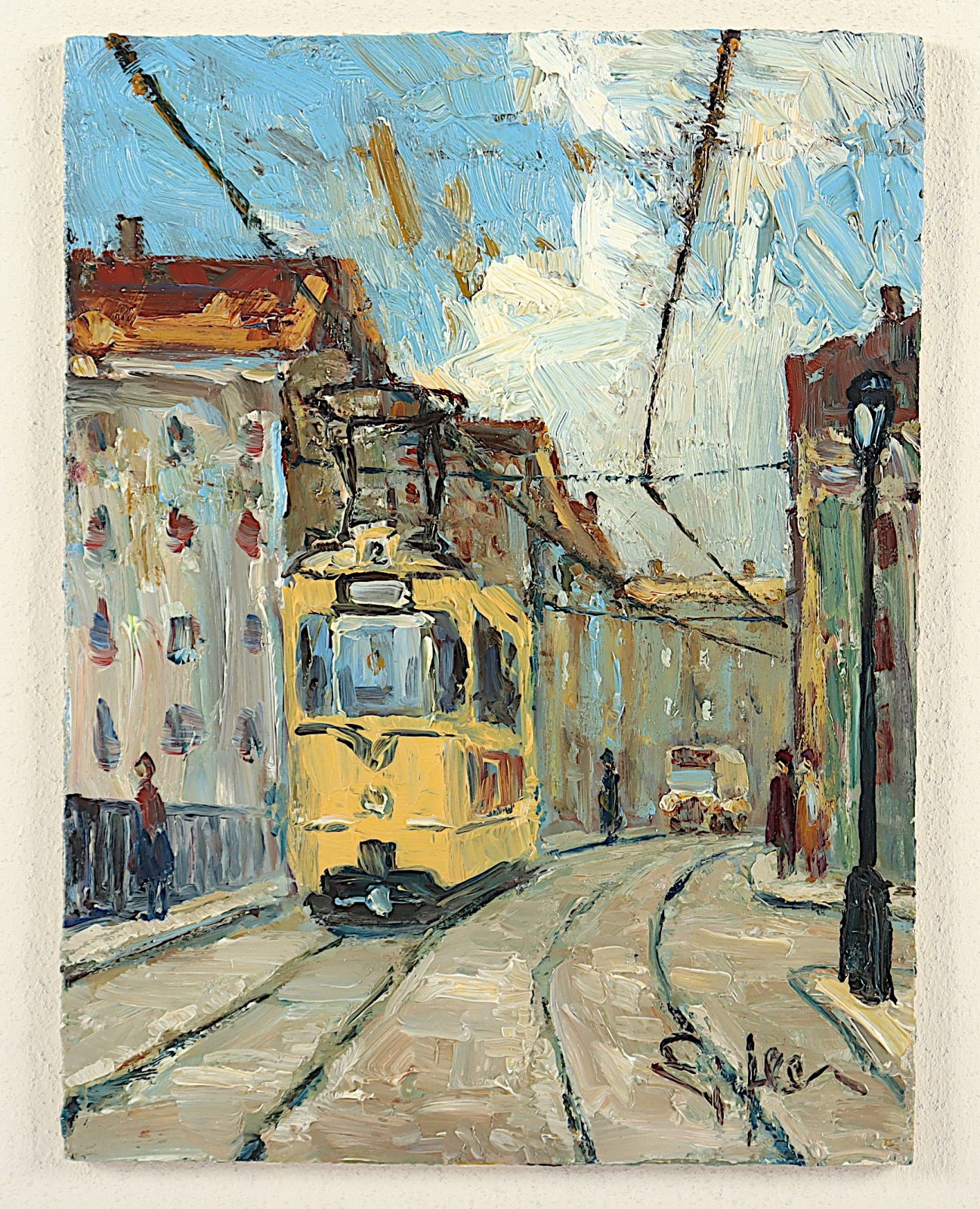 Artwork by Eitler Arthur, Artur (1914-2014), Made of oil on wood