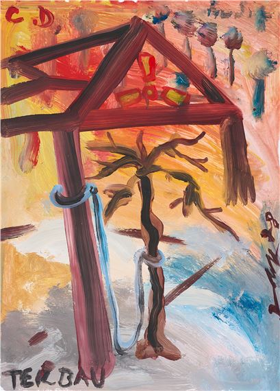 アート・デザイン・音楽 \"Cafe Deutschland\" and Related Works Cafe Deutschland I (1978) by Joerg Immendorff – Artchive