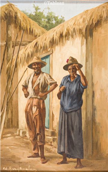 Camponeses by Adrian Henry van Emelen