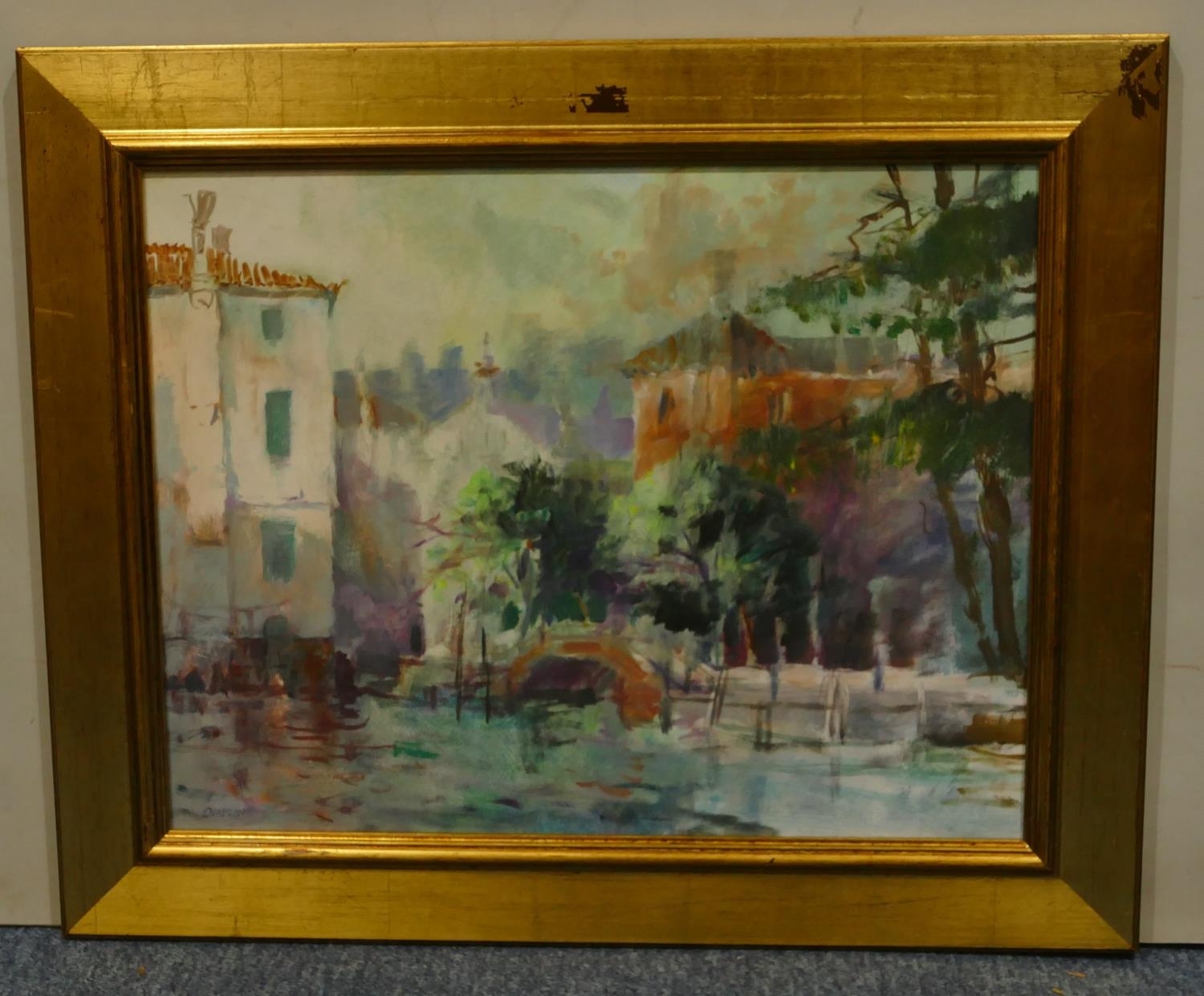 Michael Chaplin | Trees and Canals, Venice | MutualArt