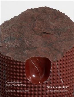 Davide Balliano: Event Horizon - Tina Kim Gallery