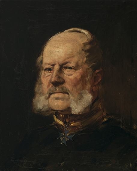 Peter Janssen Portrait of Karl Eberhard Herwarth von Bittenfeld (1844