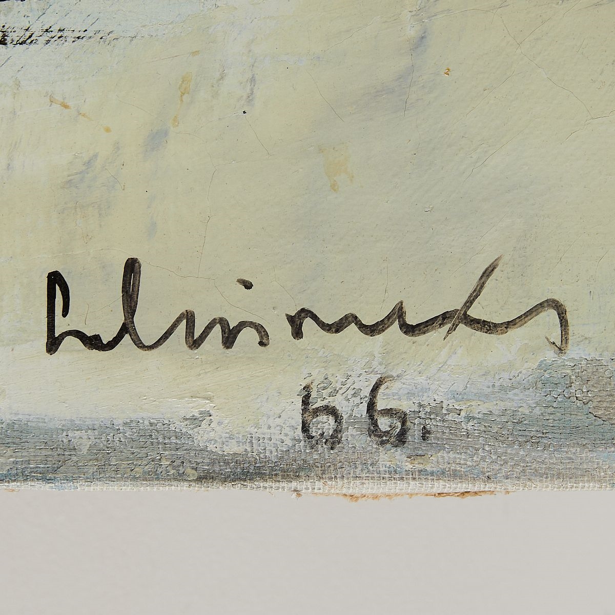 Artwork by Laimdot Murniek, Suburb, Made of Oil on canvas