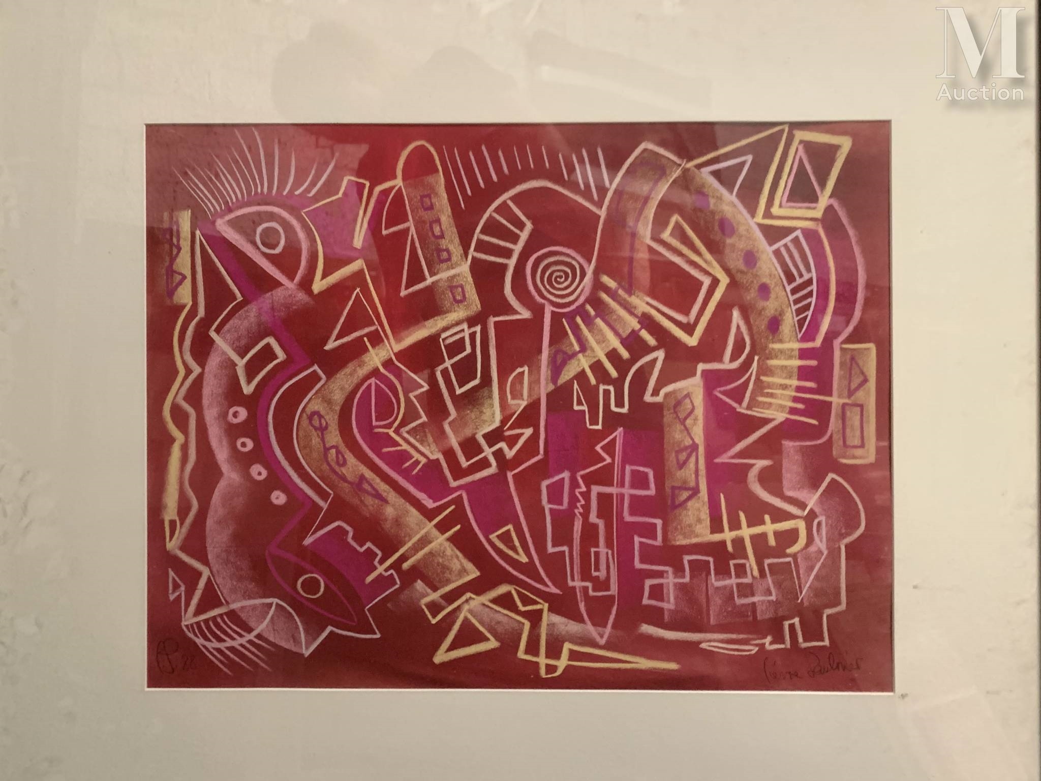 Pierre Saulnier L'encre rouge, 1988 (1988) MutualArt