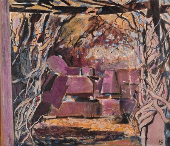 Lost Wisteria Garden by Margaret Dean, 1998