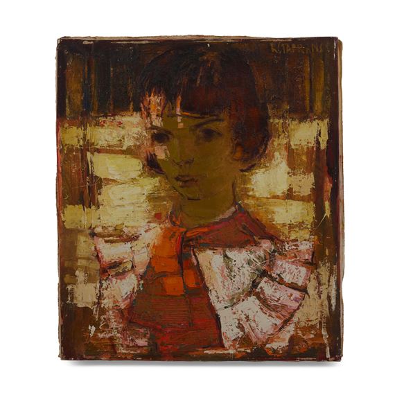 Portrait of Joan , circa 1955 by Raimonds Staprans, circa 1955