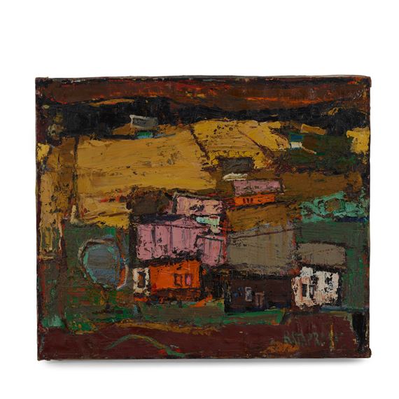 After the Rains , circa 1955 by Raimonds Staprans, circa 1955