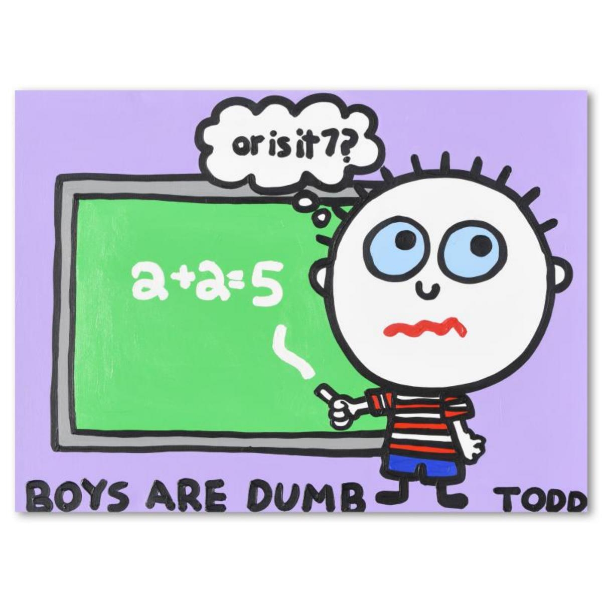 Boys Are Dumb by Todd Goldman