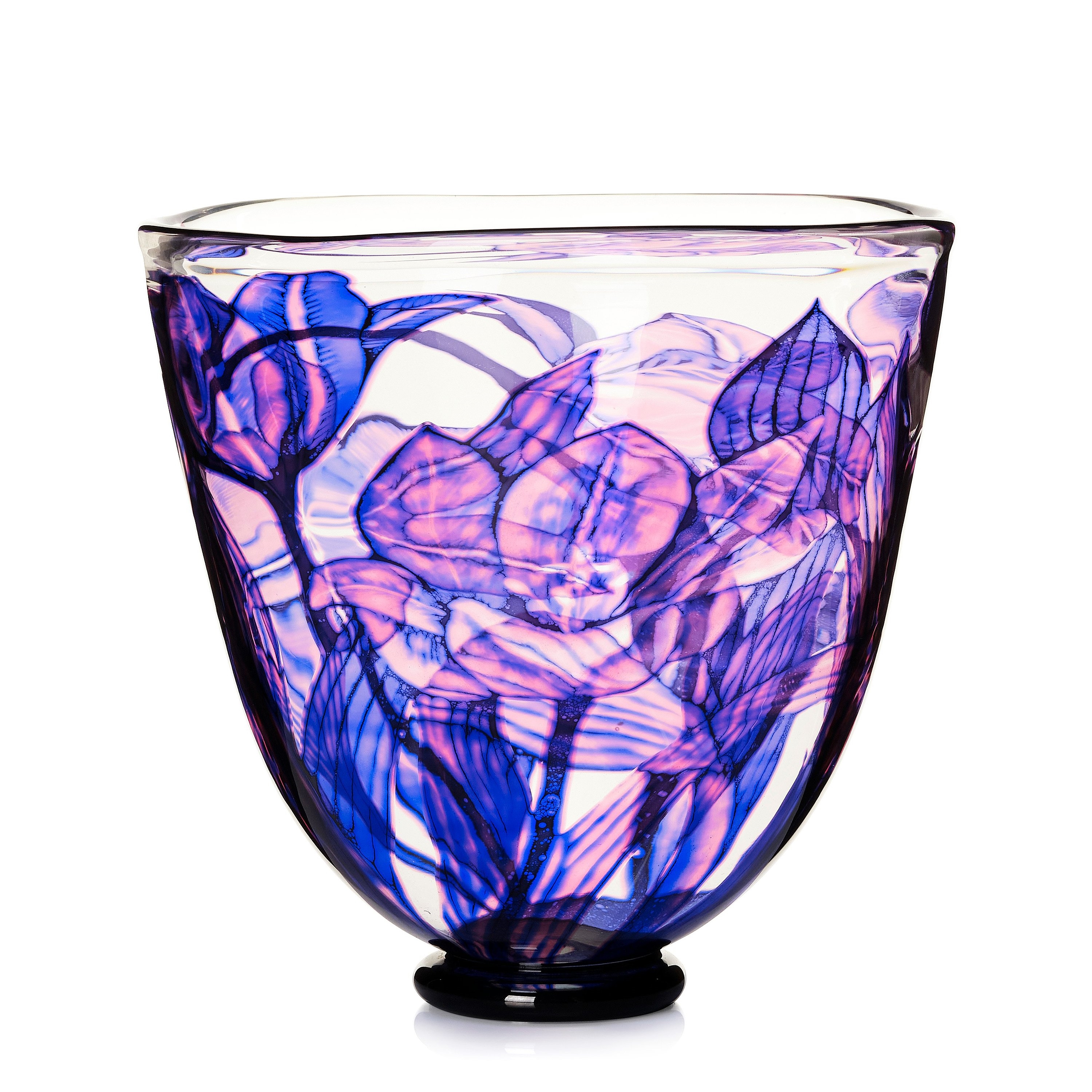 A 'graal' glass bowl by Eva Englund, 1984