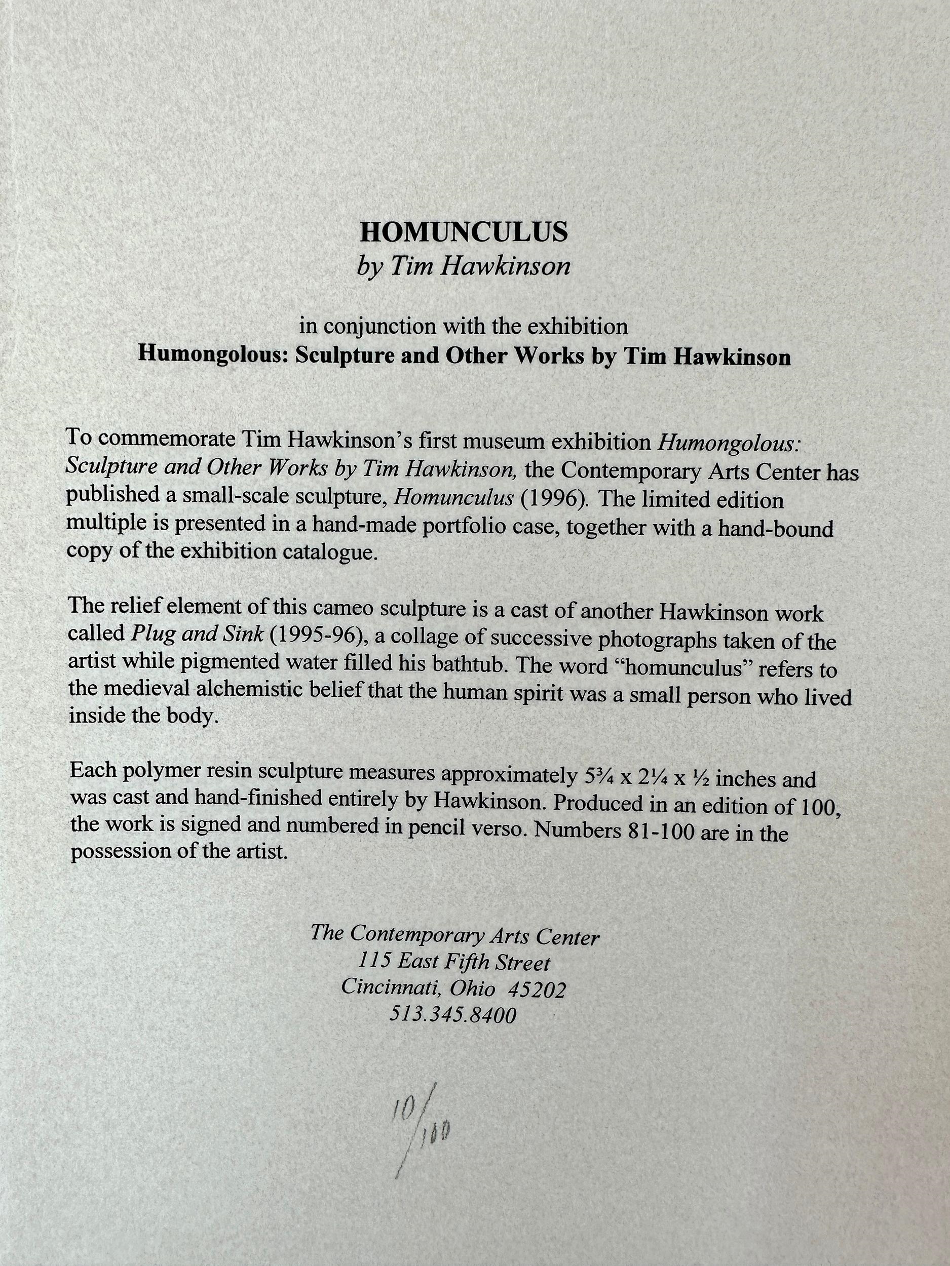 Tim Hawkinson | Homonculus (1996) | MutualArt