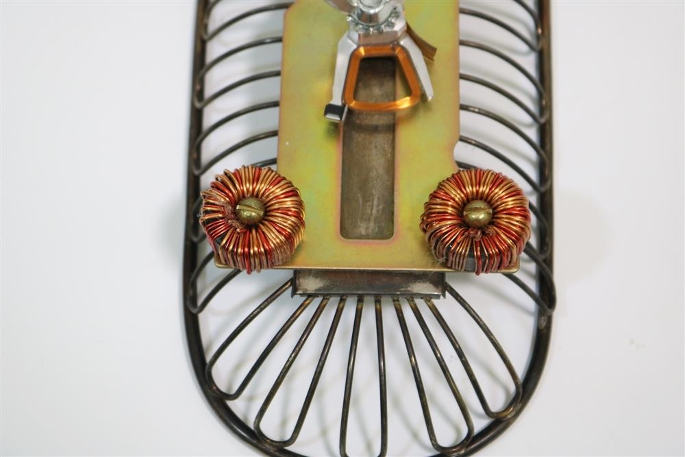 Artwork by Joyce W. Margolis, Animal Fantasies From Found Objects, Made of Mixed media with computer parts, breadbaskets, funnels, etc