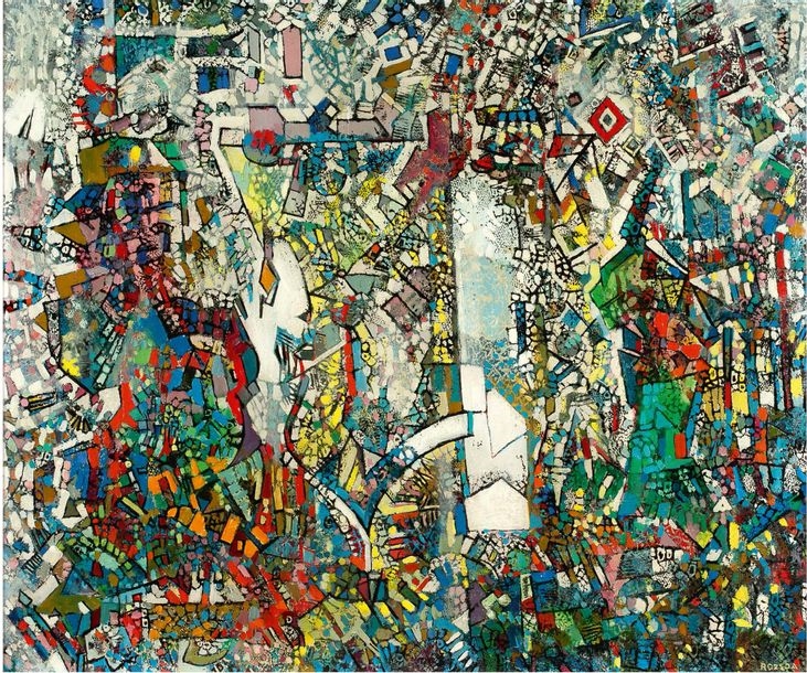 Artwork by Endre Rozsda, Caterina Cornaro Queen of Cyprus, Made of oil on canvas