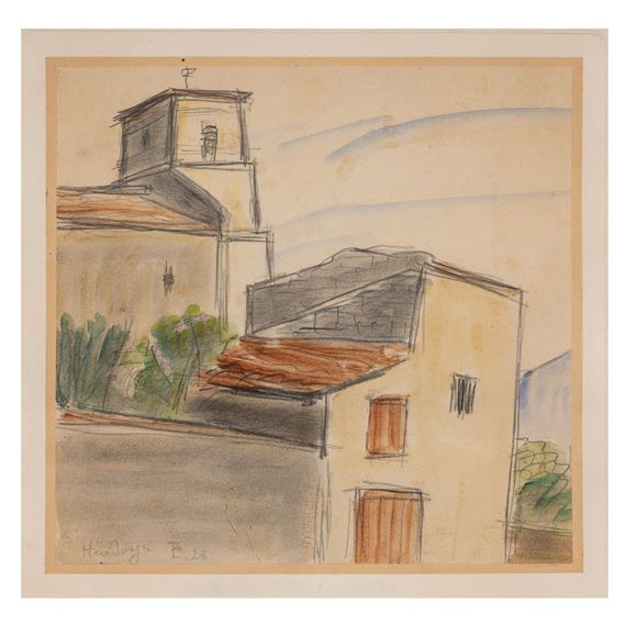 View from Paris (Vedere din Paris) by Theodor Pallady, 1928