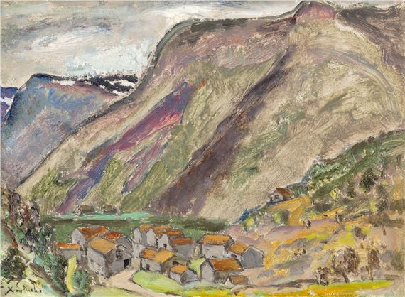 Røisheim, Bøverdalen by Xan Krohn