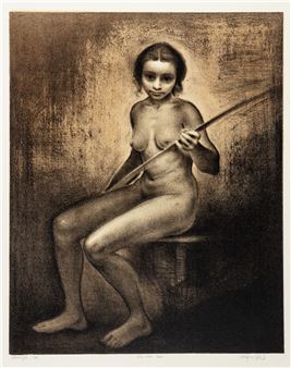 Pike med bue - Vebjørn Sand