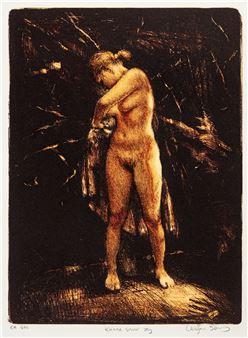 Kvinne snur seg - Vebjørn Sand