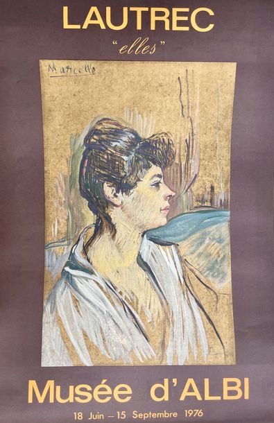 Poster for the Exhibition at the Musée d'Albi June by Henri de Toulouse-Lautrec