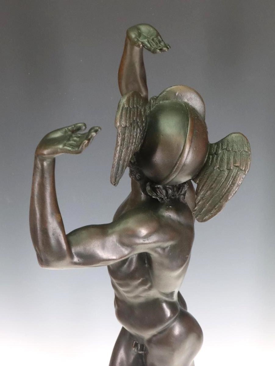 Artwork by Benvenuto Cellini, Merourio (Mercury), Made of Bronze