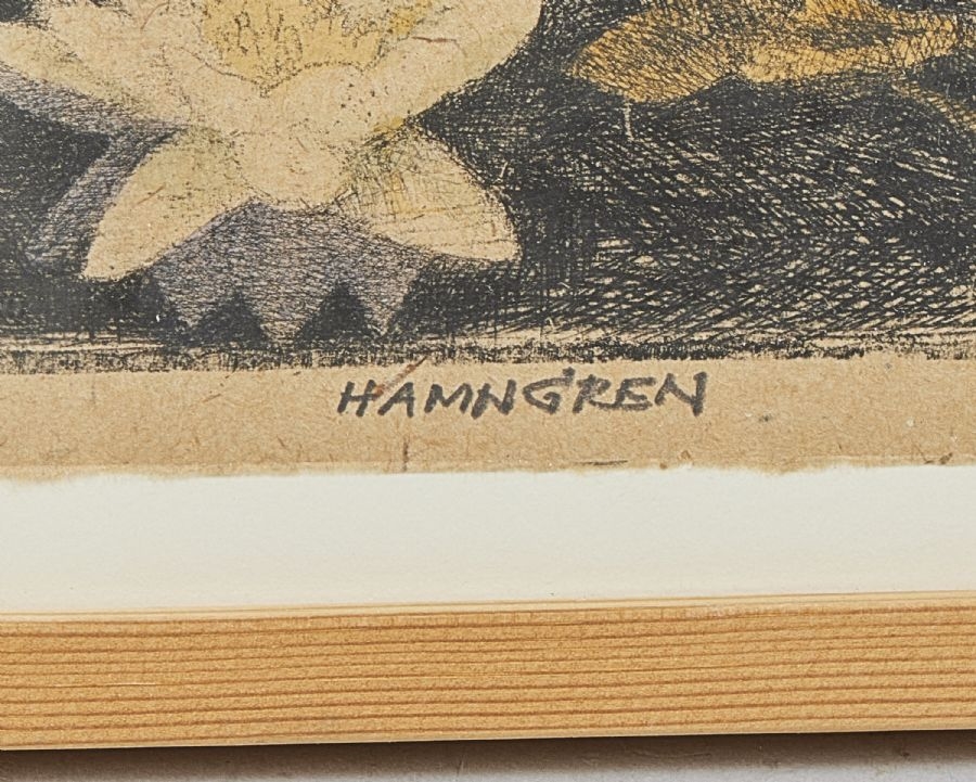 Artwork by Hans Hamngren, Untitled, Made of Litograph in colors