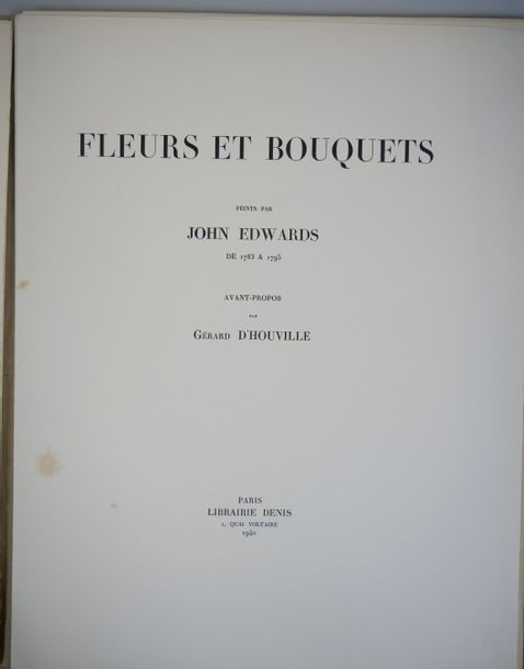John Edwards | Collection de Douze Bouquets par John Edward - Peint de ...
