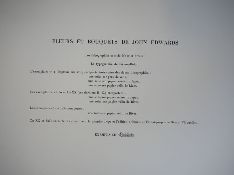John Edwards | Collection de Douze Bouquets par John Edward - Peint de ...