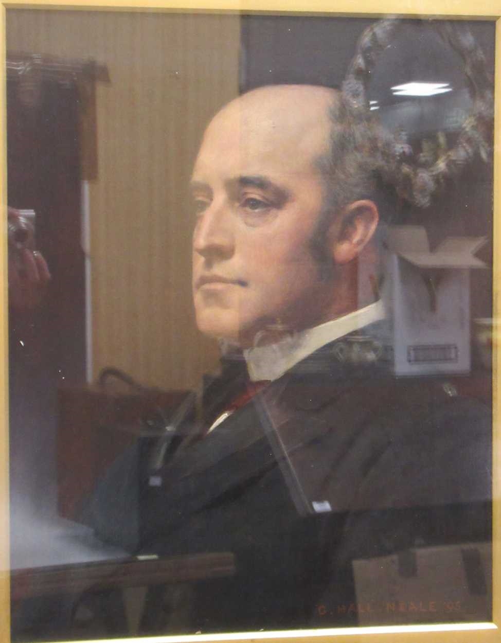 George Hall Neale | Portrait of a man | MutualArt