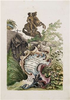 Vorstellung der Pferde - Johann Elias Ridinger