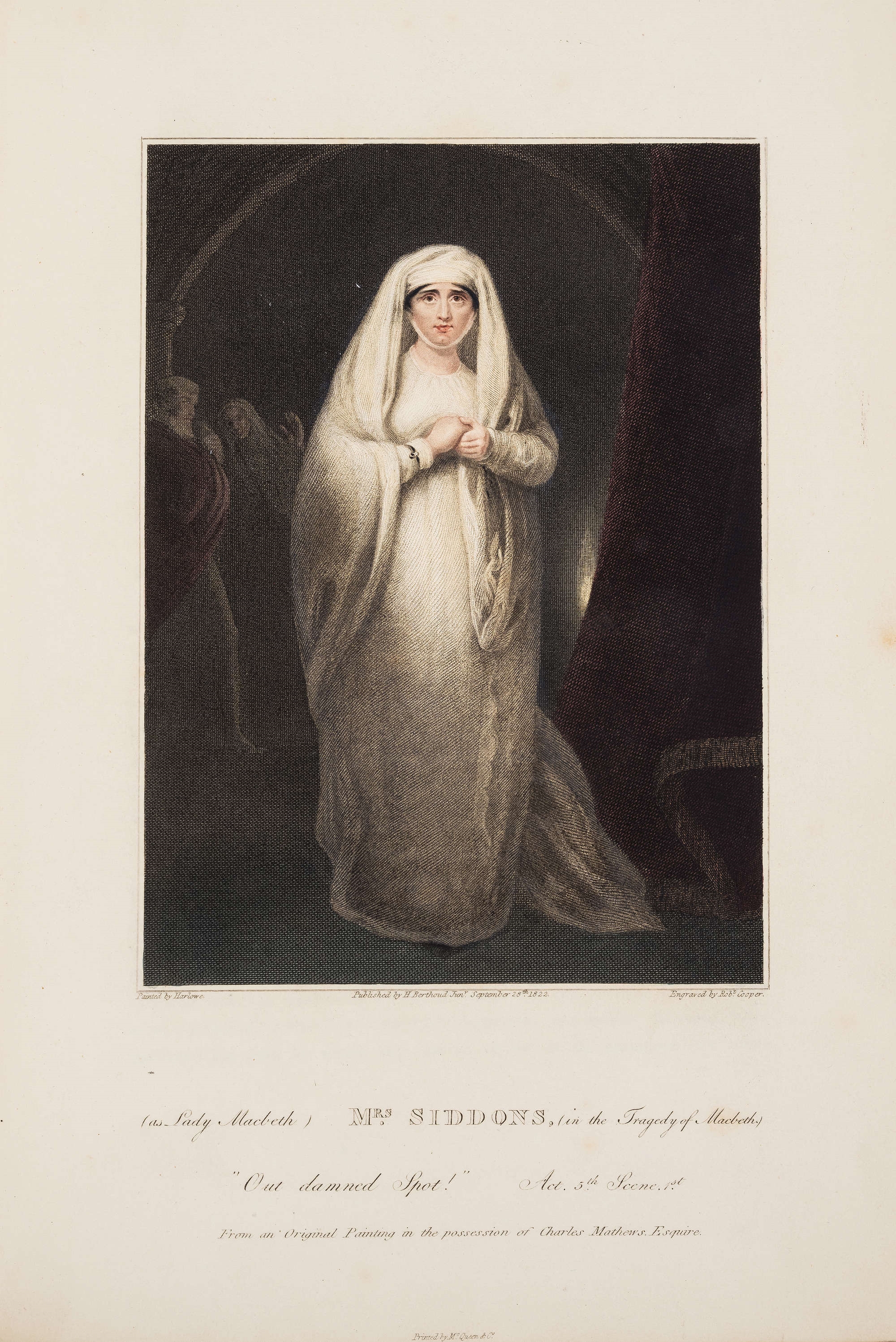 R Cooper | British Theatrical Gallery (1825) | MutualArt
