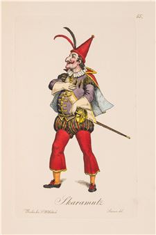 Sammlung von National-Trachten und andern zu Charakter-Masken passenden Kostümen - Johann Heinrich Stürmer