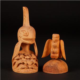 KILLER WHALE AND EAGLE, 2001 - Gerry Sheena