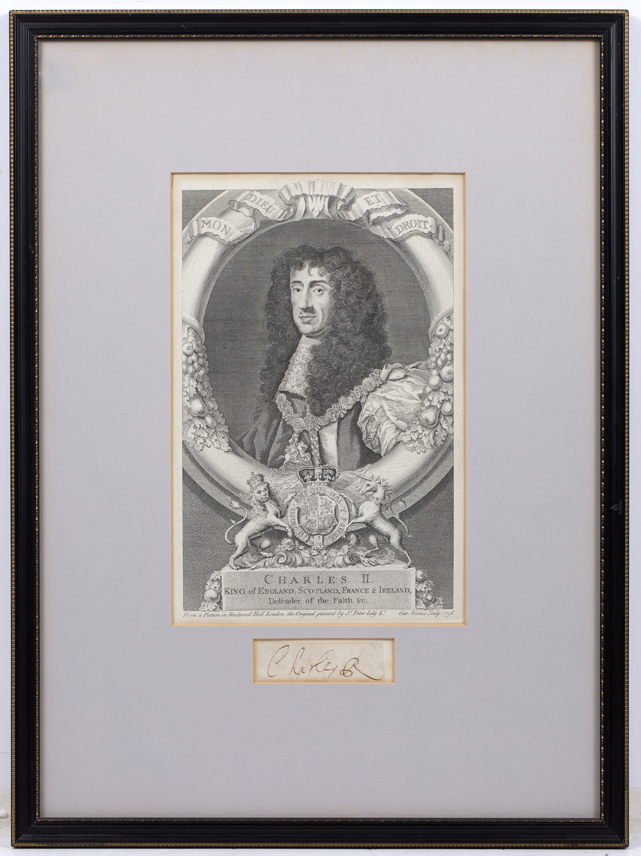 George Vertue | King Charles II portrait | MutualArt
