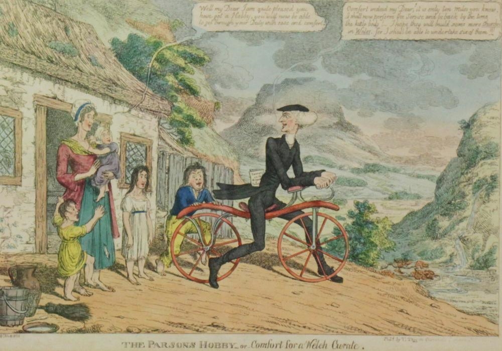 Artwork by George Cruikshank, The Parson's Hobby; Dandies and Dandyzettes, Made of etchings (2)