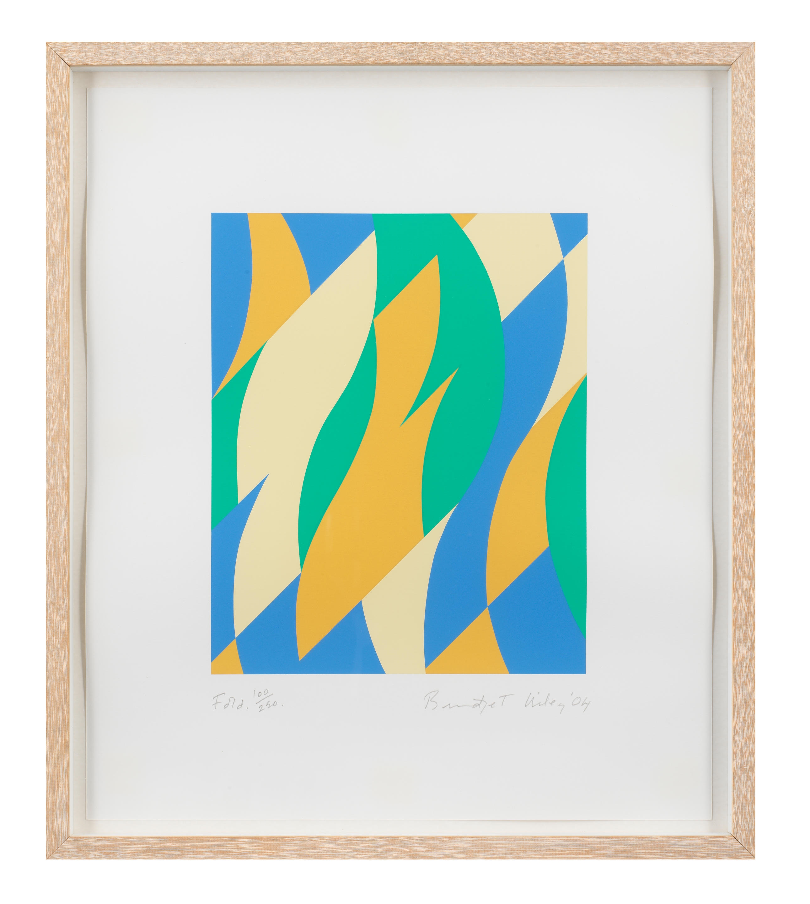 Bridget Riley | Fold | MutualArt