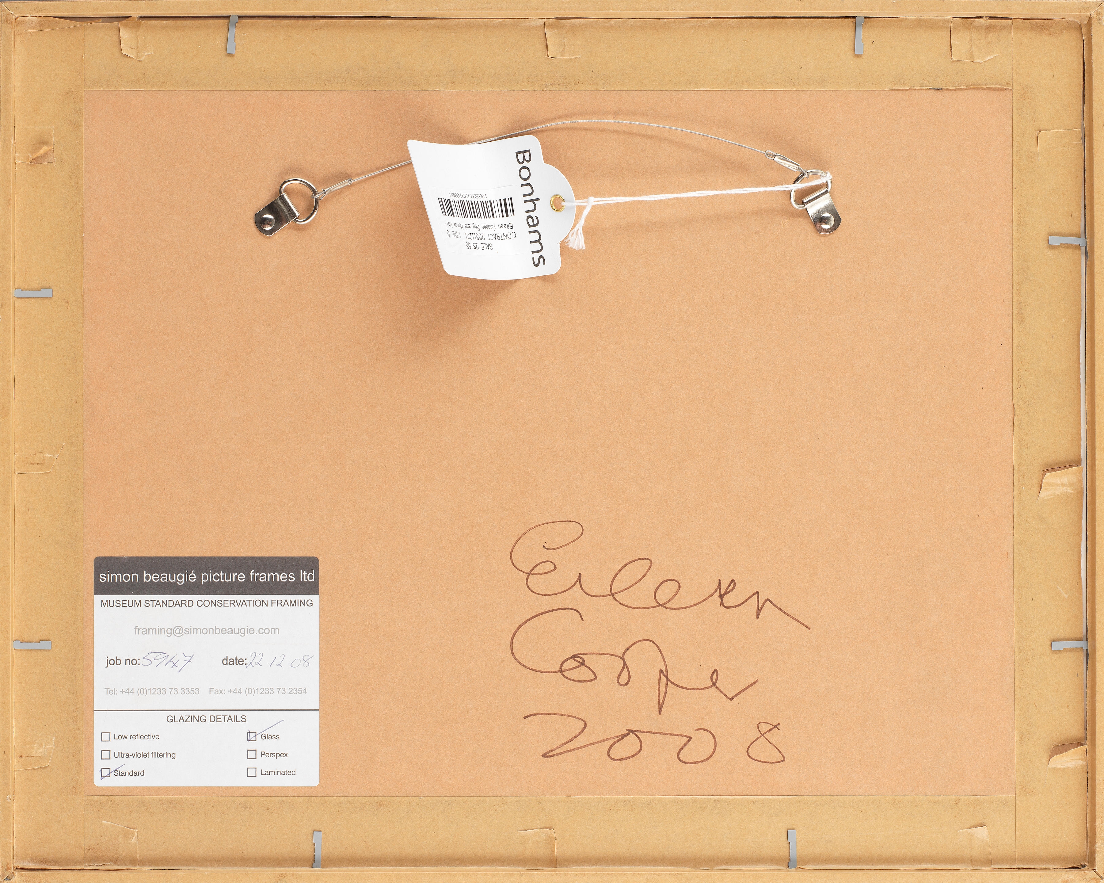 Artwork by Eileen Cooper, Boy and Horse, Made of watercolour