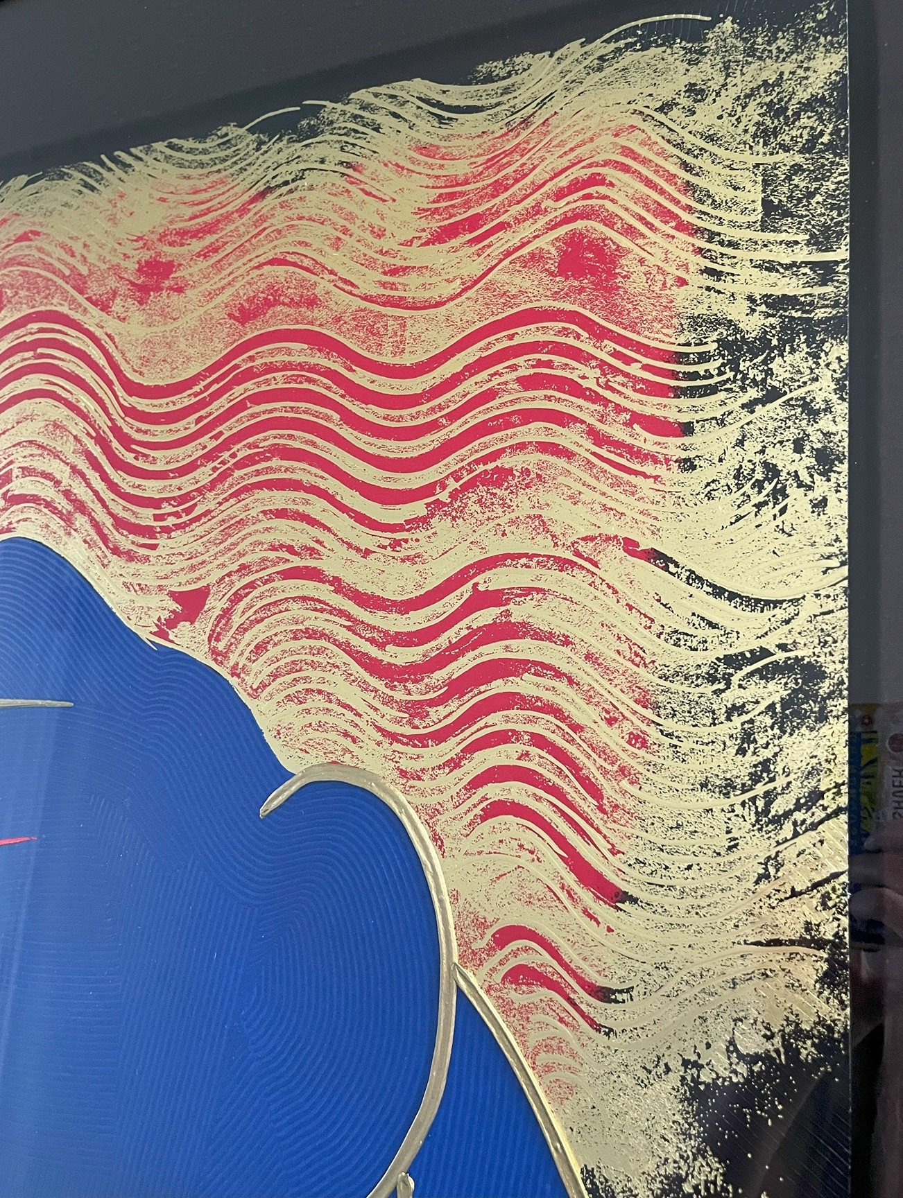 Fred Stepanian | Postmodern Textured Raised Apollo Serigraph | MutualArt