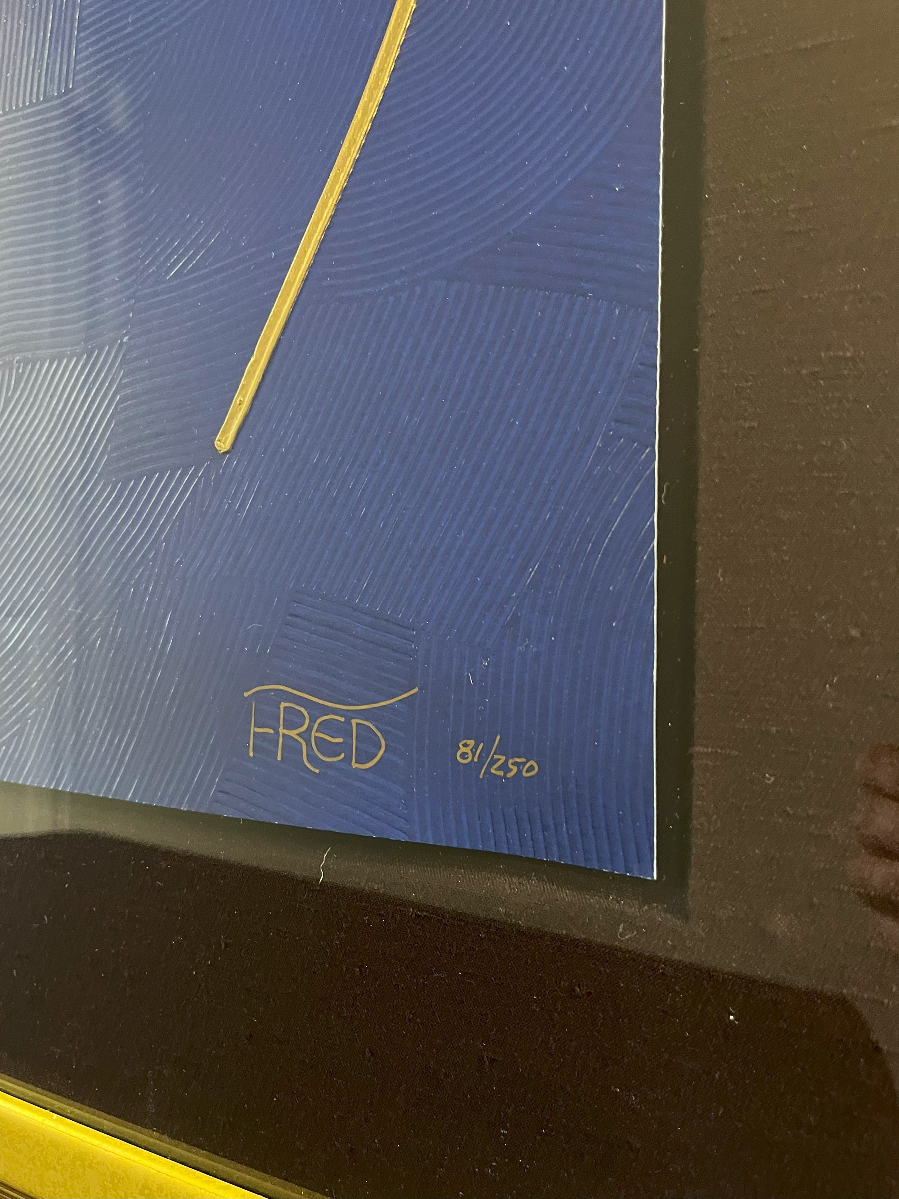 Fred Stepanian | Postmodern Textured Raised Apollo Serigraph | MutualArt