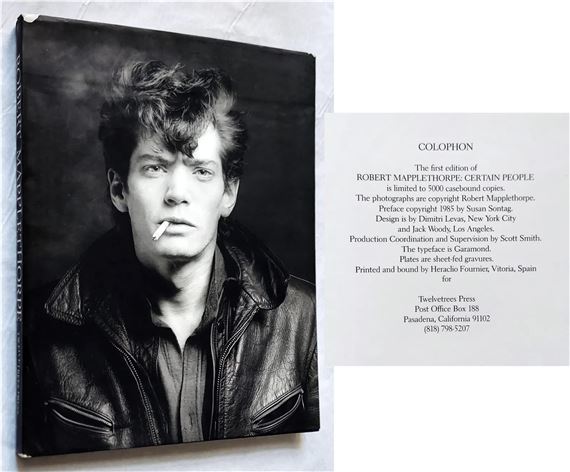 Robert Mapplethorpe | Certain People: A Book of Portraits (1985 