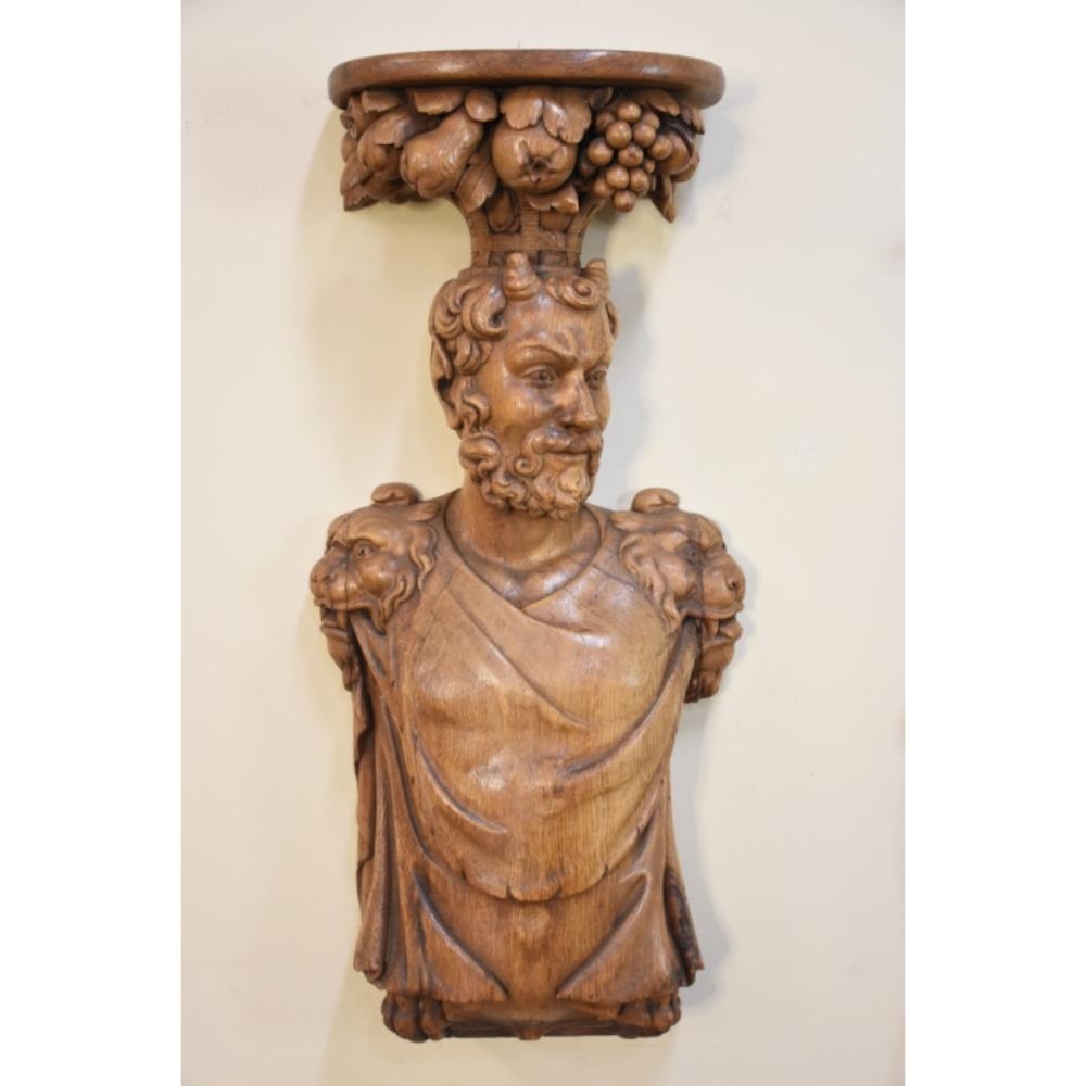 Italian School, 19th Century | A rare pair of 19th century carved ...