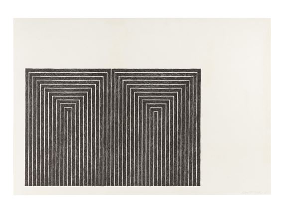 Frank Stella | Marriage of Reason and Squalor (from Black Series I