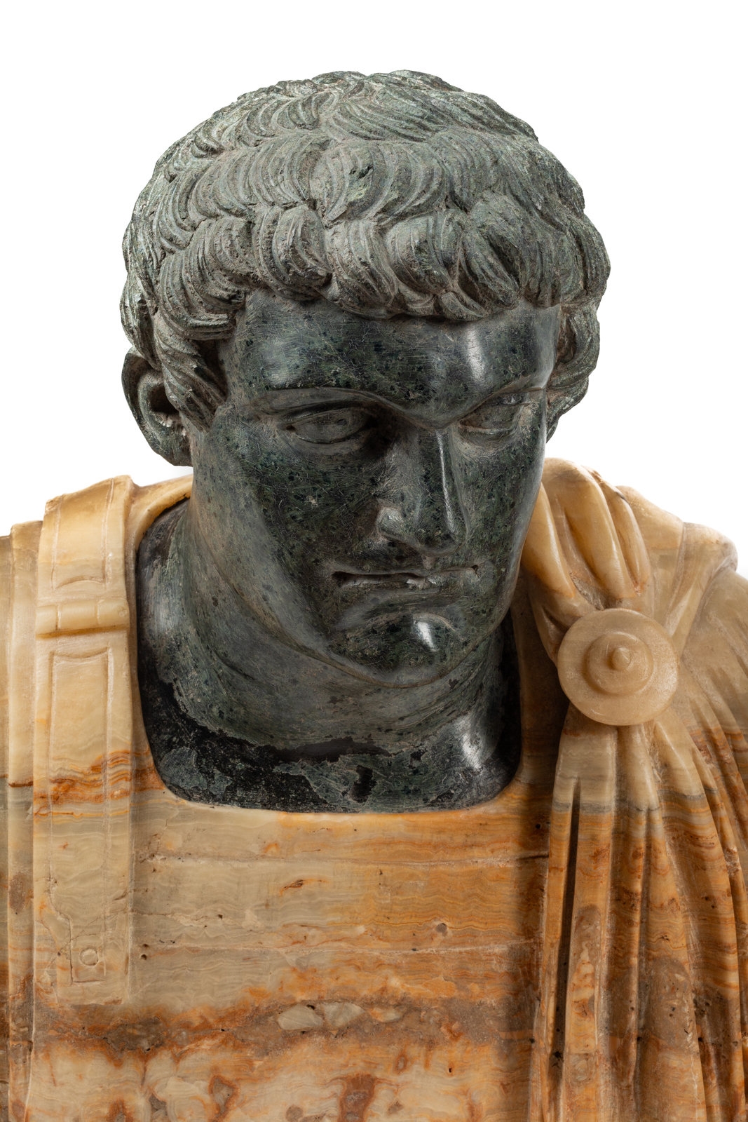 Continental School, 20th Century | A Pair of Continental Marble and ...
